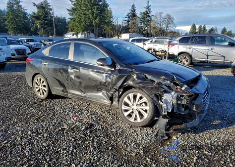 2022 Hyundai Accent Limited z USA, uszkodzony, nr VIN 3KPC34A64NE158533